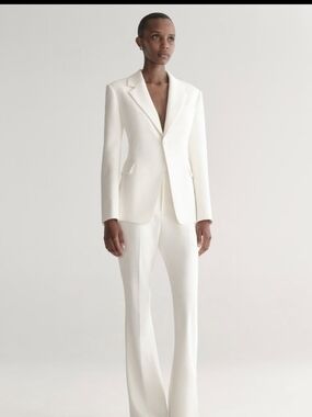 A.L.C. The Elza Women’s Cream Tailored Blazer
